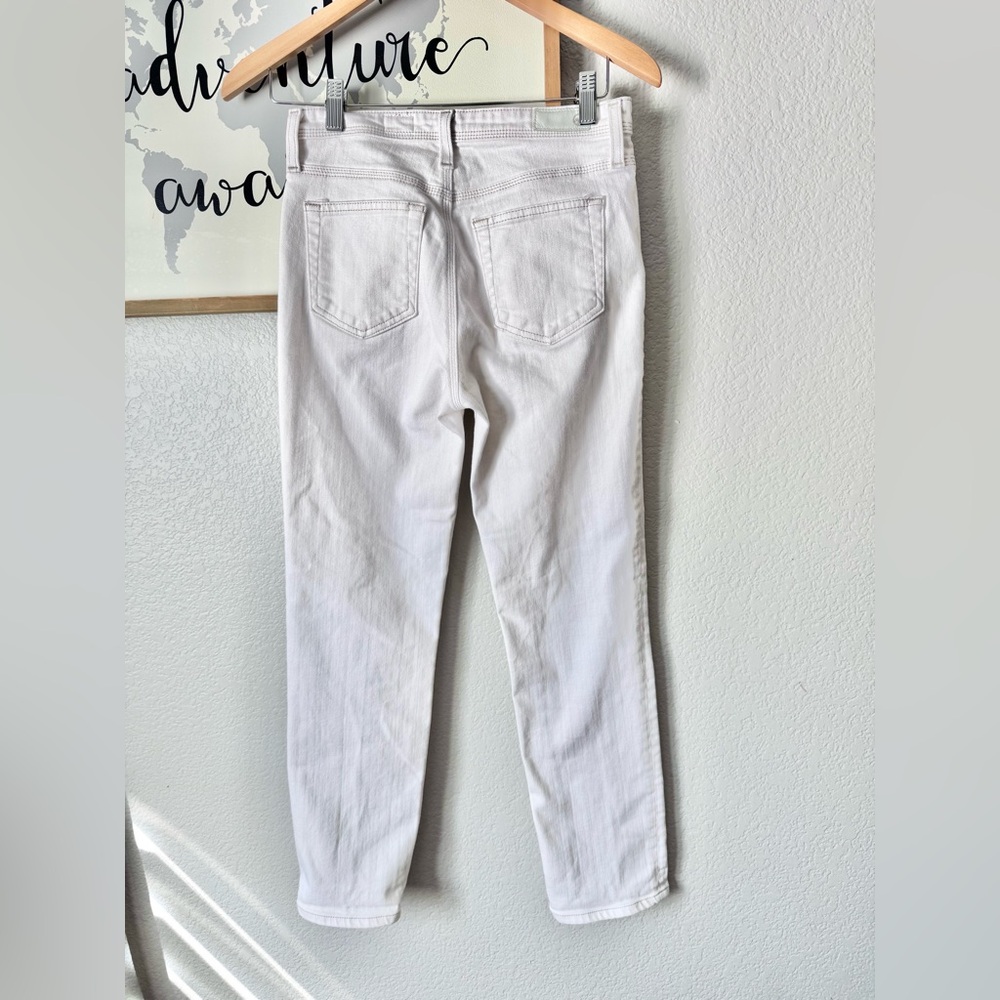 AG Isabelle the HIGH RISE CROP BUTTON UP STRAIGHT - Picture 6 of 8